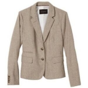 EUC. Banana Republic Factory Academy blazer. 2P. Oatmeal color.